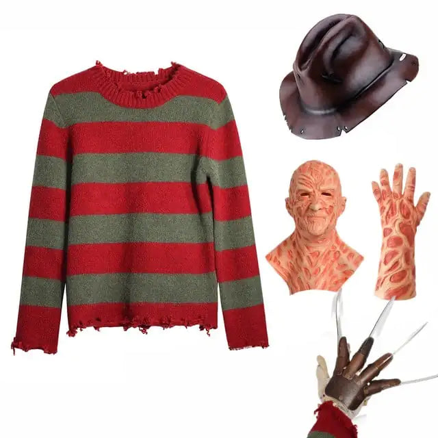 Freddy Halloween Complete Costume Set - Trendy Sassy Stylish