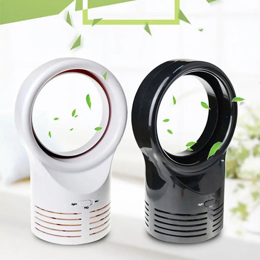 Portable Bladeless Fan For Quiet Efficient Cooling - Trendy Sassy Stylish