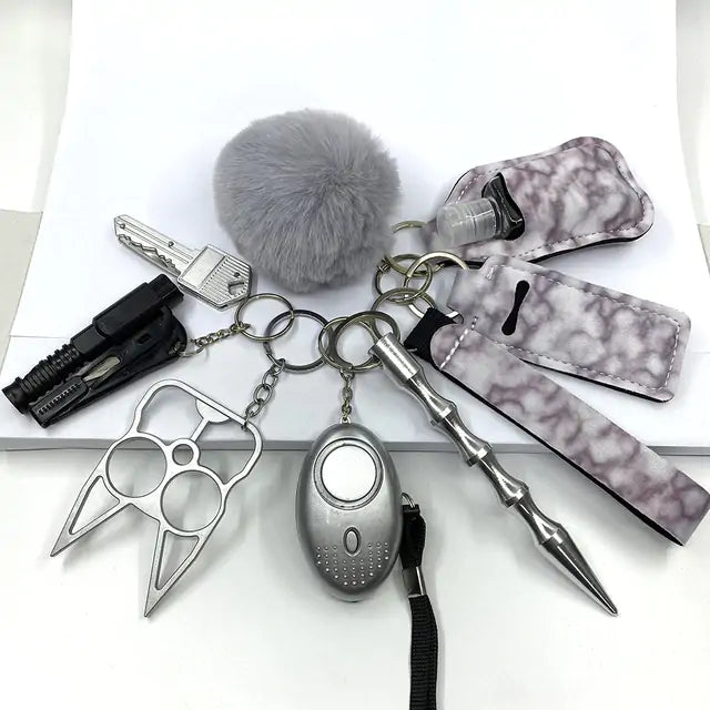 Defense Keychain - Trendy Sassy Stylish