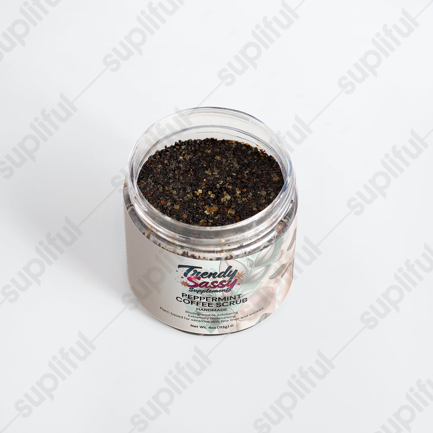 Peppermint Coffee Scrub - Trendy Sassy Stylish