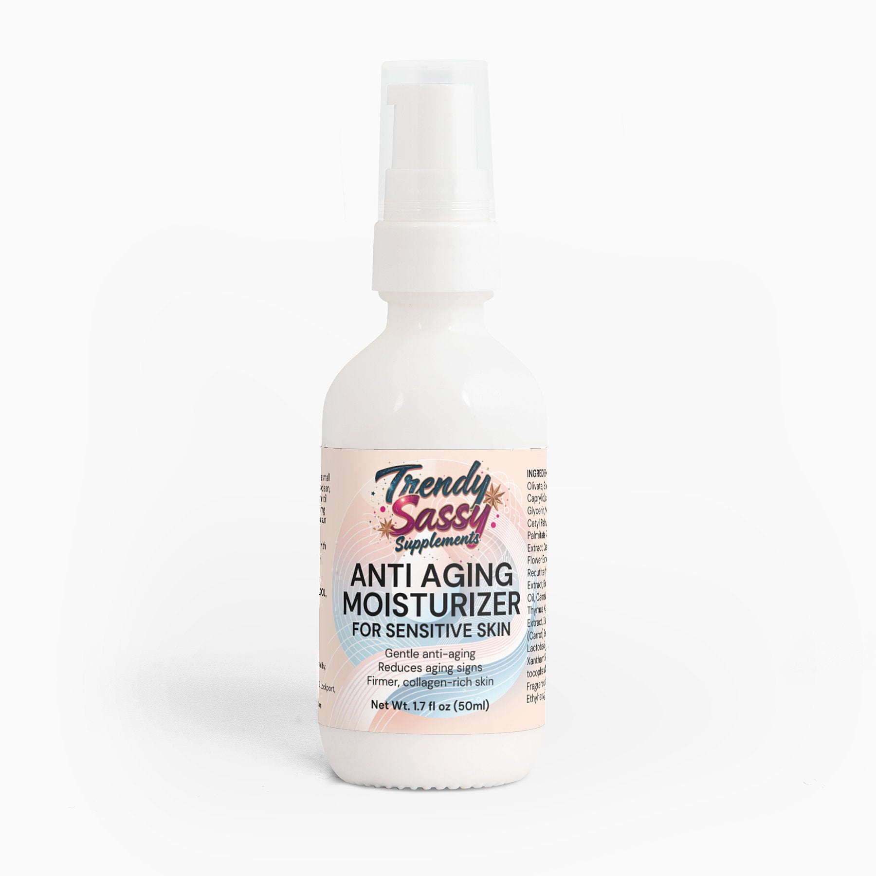 Anti Aging Moisturizer for Sensitive Skin - Trendy Sassy Stylish