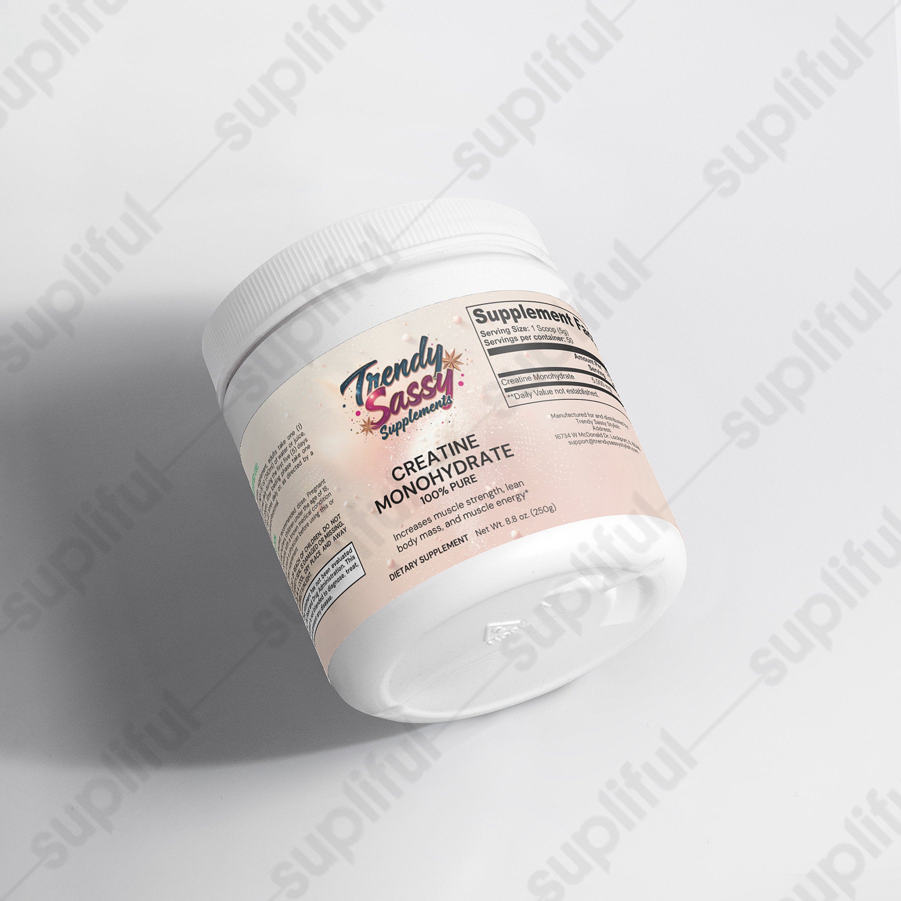 Creatine Monohydrate - Trendy Sassy Stylish