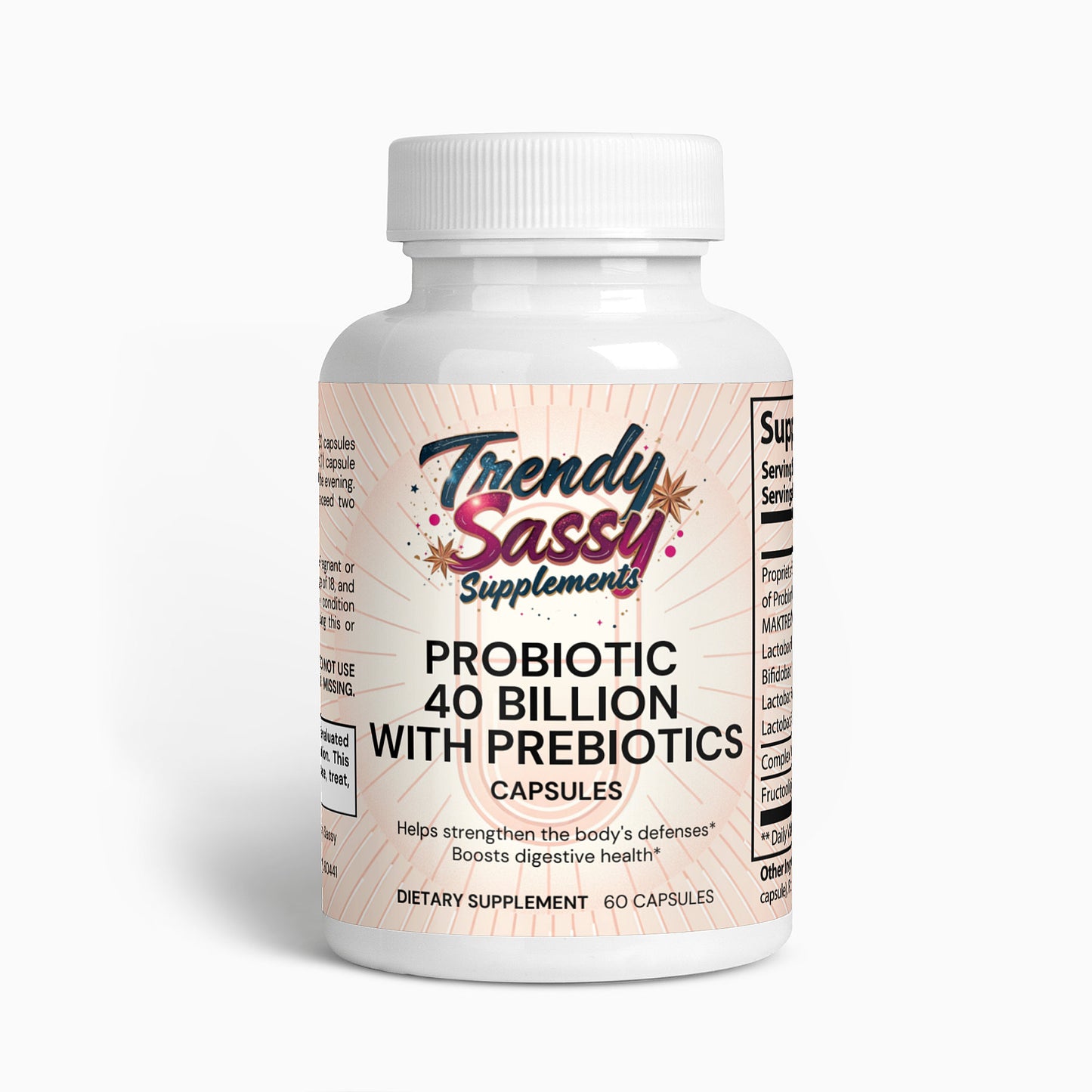 Probiotic 40 Billion with Prebiotics