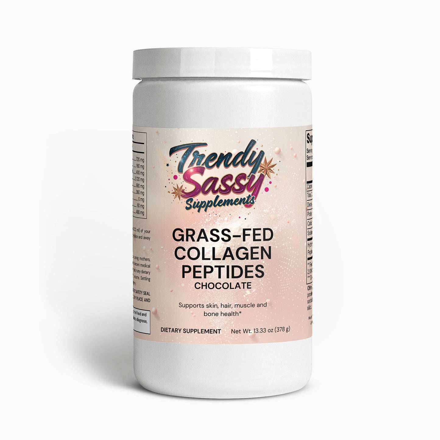 Grass-Fed Collagen Peptides Powder (Chocolate)