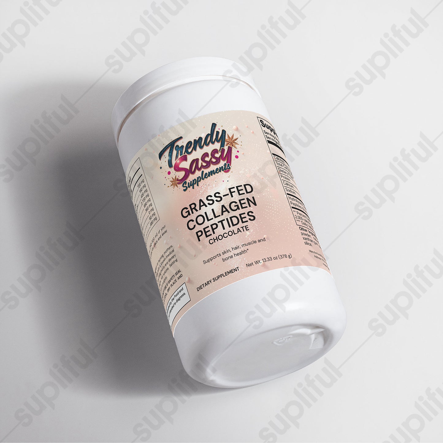 Grass-Fed Collagen Peptides Powder (Chocolate)