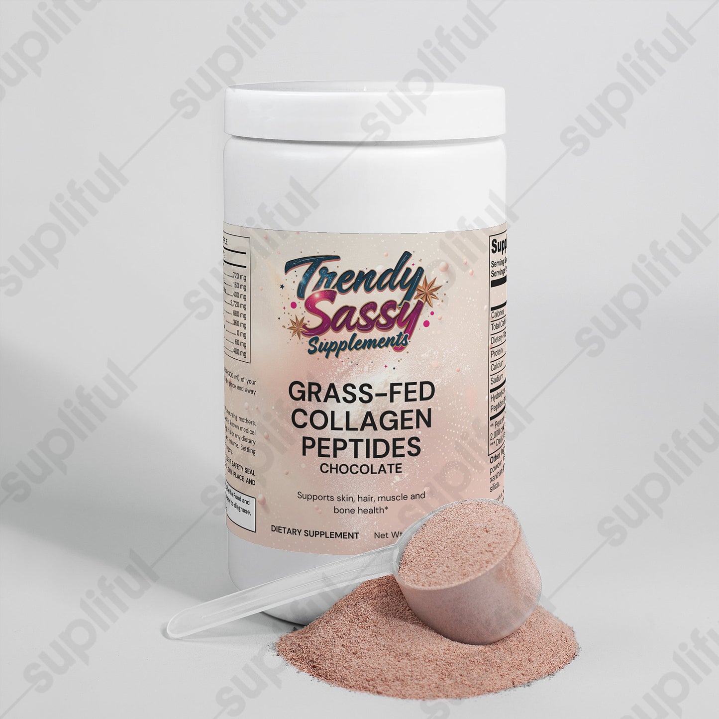 Grass-Fed Collagen Peptides Powder (Chocolate)