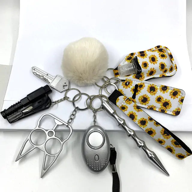 Defense Keychain - Trendy Sassy Stylish