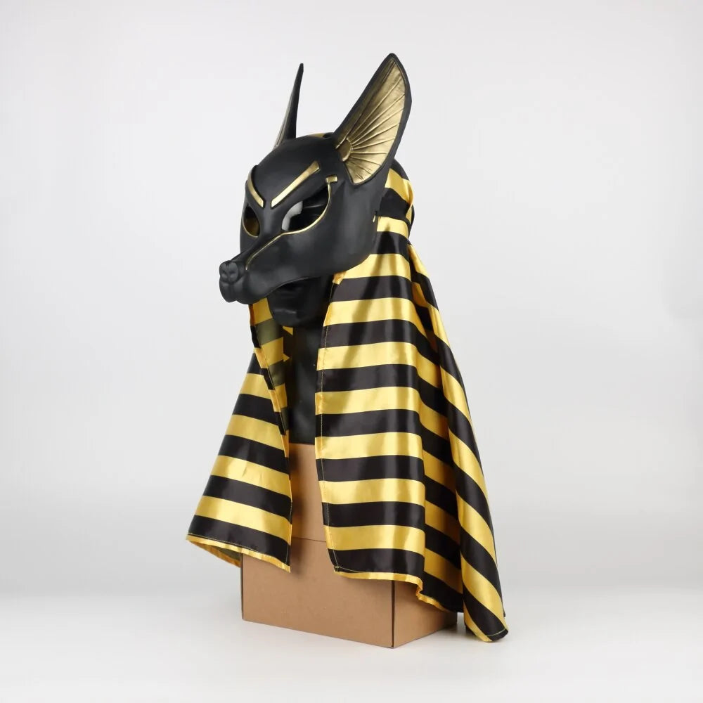 Anubis Cosplay Face Mask - Trendy Sassy Stylish