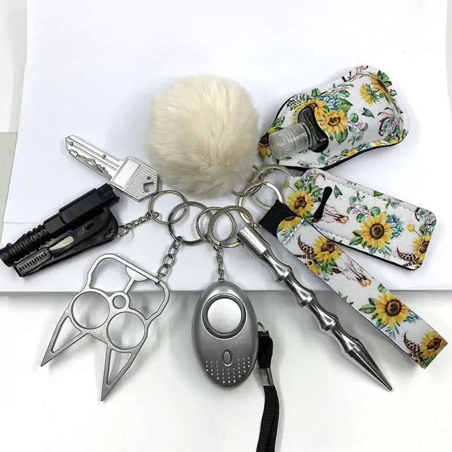 Defense Keychain - Trendy Sassy Stylish