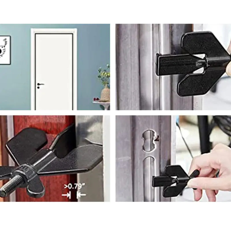 Portable Door Lock - Trendy Sassy Stylish