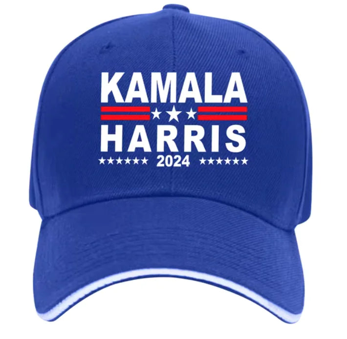 Kamala Harris Baseball Cap - Unisex, Breathable, Adjustable Fashion Hat for Hiking, Fishing, and Everyday Wear - Trendy Sassy Stylish