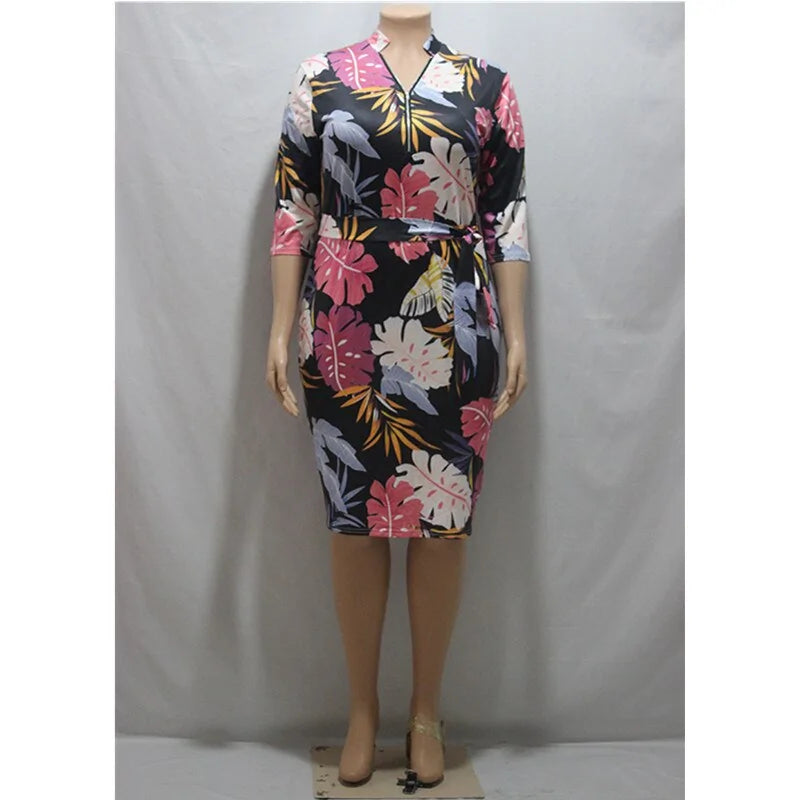 Autumn Women Printed Dress