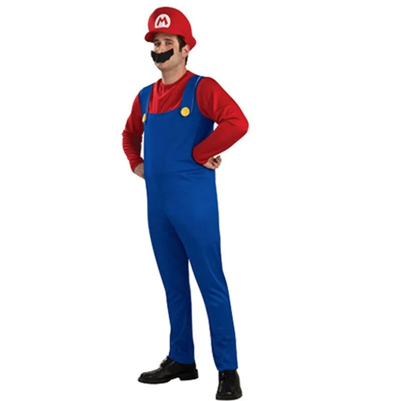 Super Mario Bros Cosplay Costume Set - Trendy Sassy Stylish