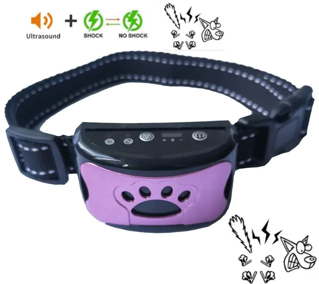 Ultrasonic Anti-Bark Dog Training Collar - Trendy Sassy Stylish