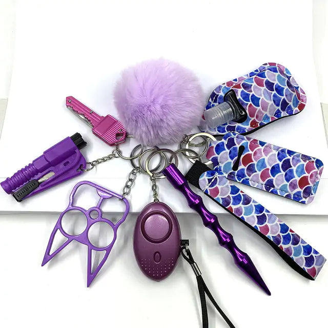 Defense Keychain - Trendy Sassy Stylish