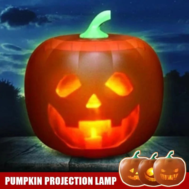 Halloween Pumpkin Projection Lamp - Trendy Sassy Stylish