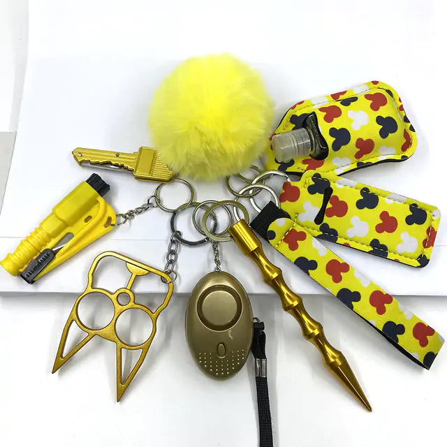 Defense Keychain - Trendy Sassy Stylish