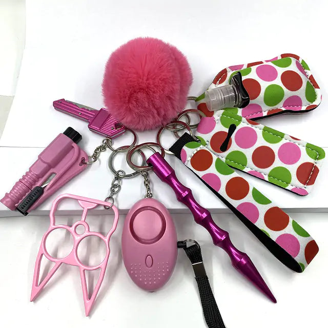 Defense Keychain - Trendy Sassy Stylish