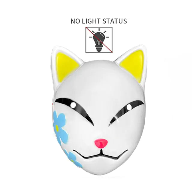 Halloween LED Cat Mask - Trendy Sassy Stylish