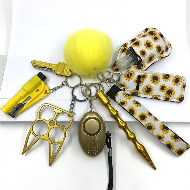 Defense Keychain - Trendy Sassy Stylish