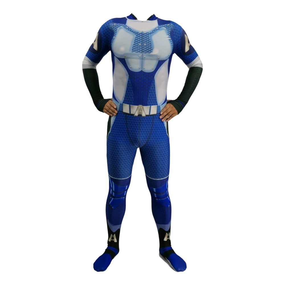 2020  Homelander The Deep Boys Cosplay Costume Halloween Costumes The Seven Homelander A-Train Super Hero Costumes Jumpsuits