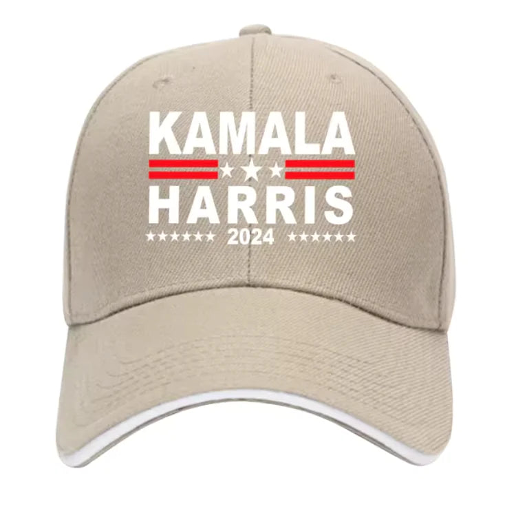 Kamala Harris Baseball Cap - Unisex, Breathable, Adjustable Fashion Hat for Hiking, Fishing, and Everyday Wear - Trendy Sassy Stylish