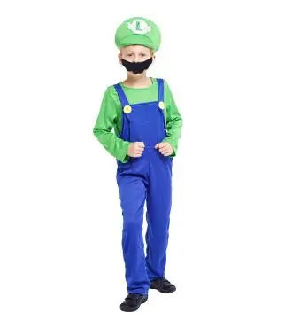 Super Mario Bros Cosplay Costume Set - Trendy Sassy Stylish