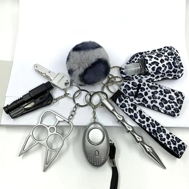 Defense Keychain - Trendy Sassy Stylish