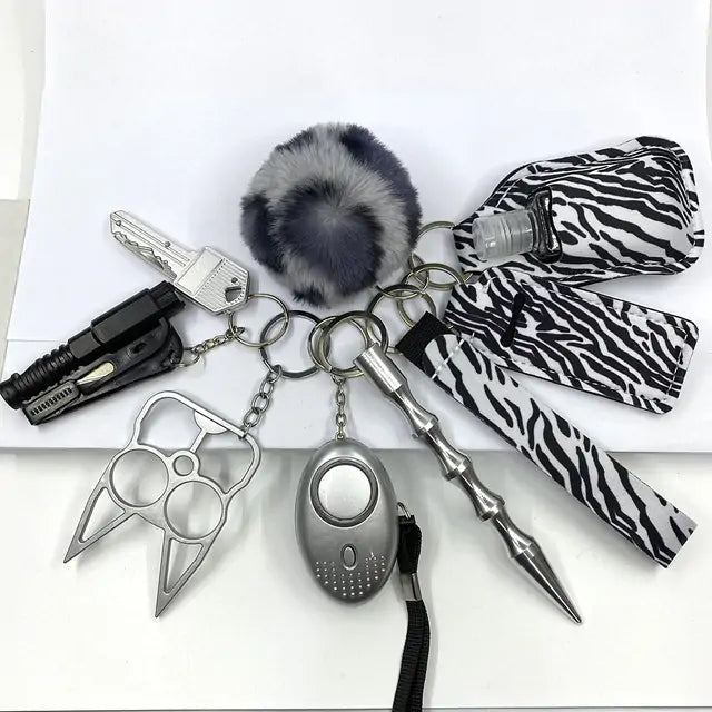 Defense Keychain - Trendy Sassy Stylish