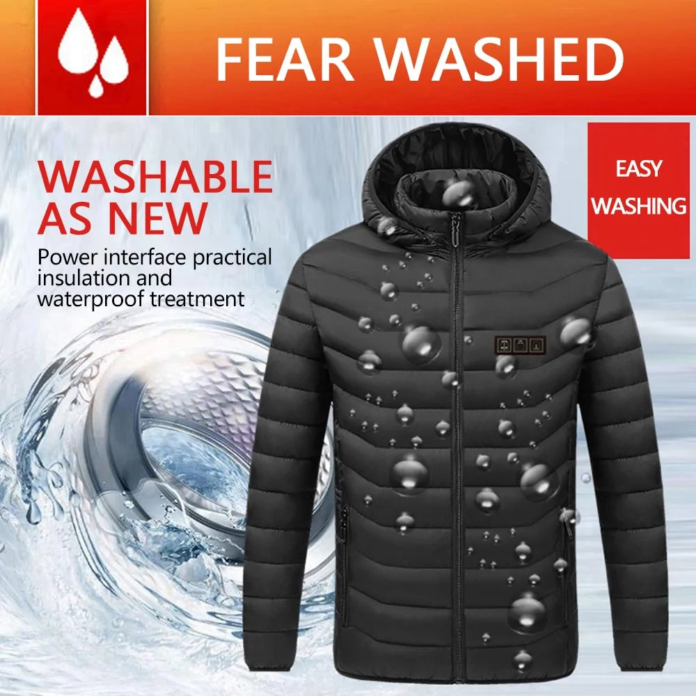 Unisex Winter Heating Jacket - Trendy Sassy Stylish