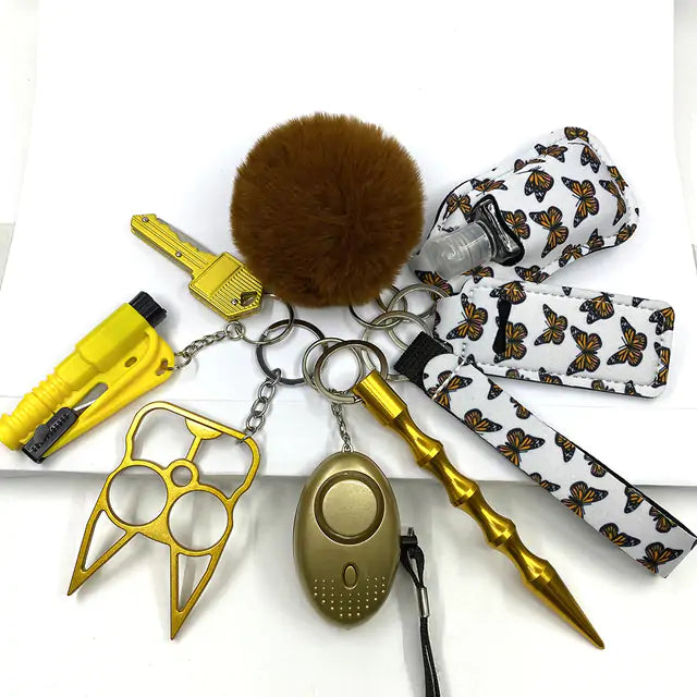 Defense Keychain - Trendy Sassy Stylish