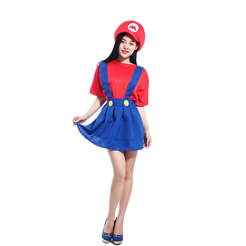 Super Mario Bros Cosplay Costume Set - Trendy Sassy Stylish