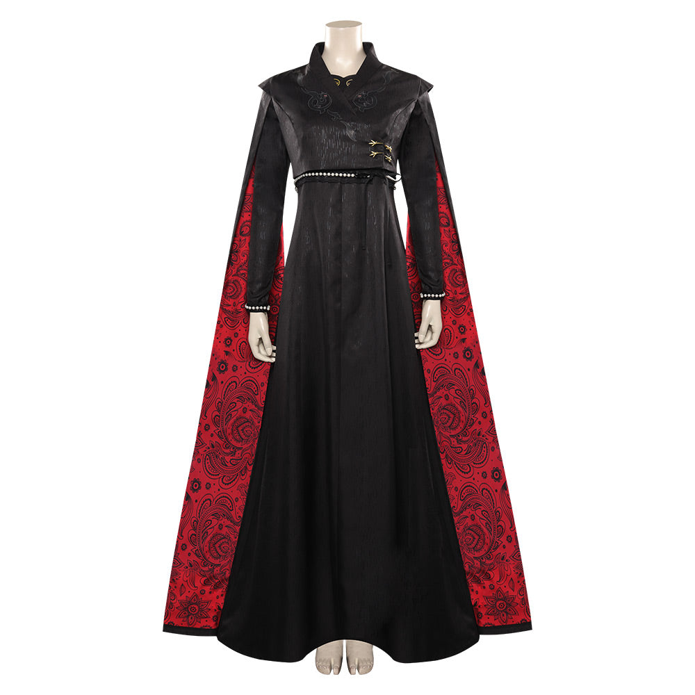 Rhaenyra Cosplay Costume Alicent Dress Coat Robe Outfits Halloween Carnival Party Fantasia Daemon Suit Role Play For Women Men