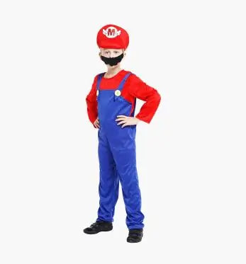 Super Mario Bros Cosplay Costume Set - Trendy Sassy Stylish