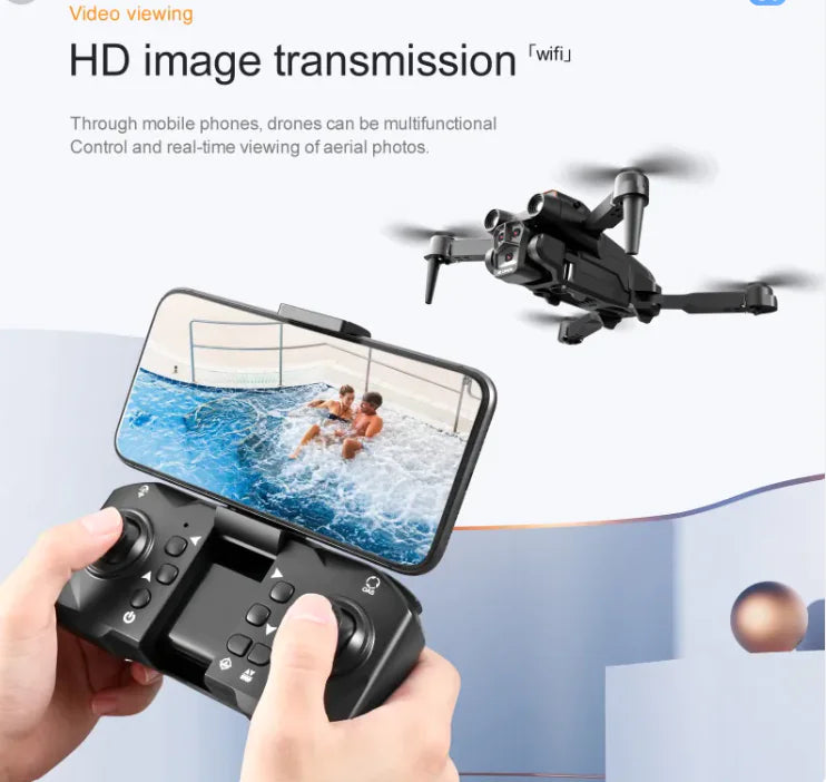 S92 Remote Control Quadcopter with Triple Camera & Optical Flow Positioning - Trendy Sassy Stylish