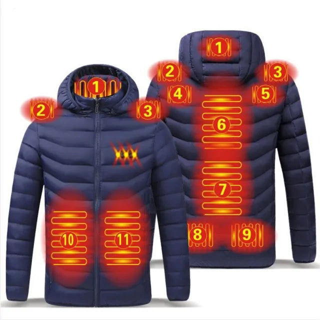 Unisex Winter Heating Jacket - Trendy Sassy Stylish