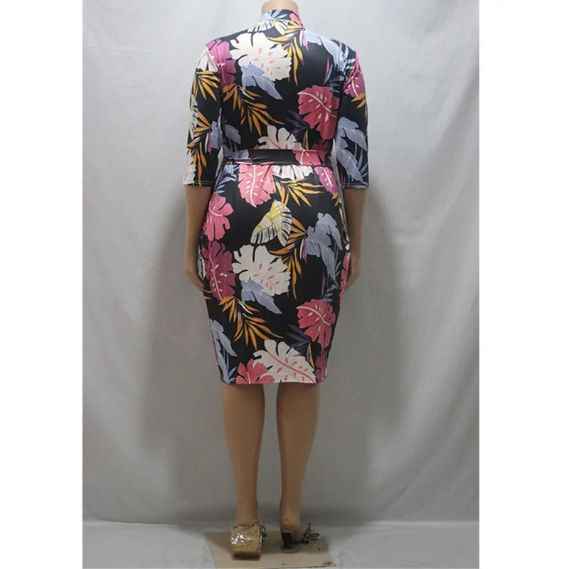 Autumn Women Printed Dress