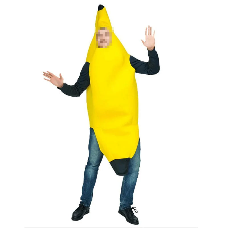 Men's Cosplay Adult Fancy Dress Funny Sexy Banana Costume - Trendy Sassy Stylish