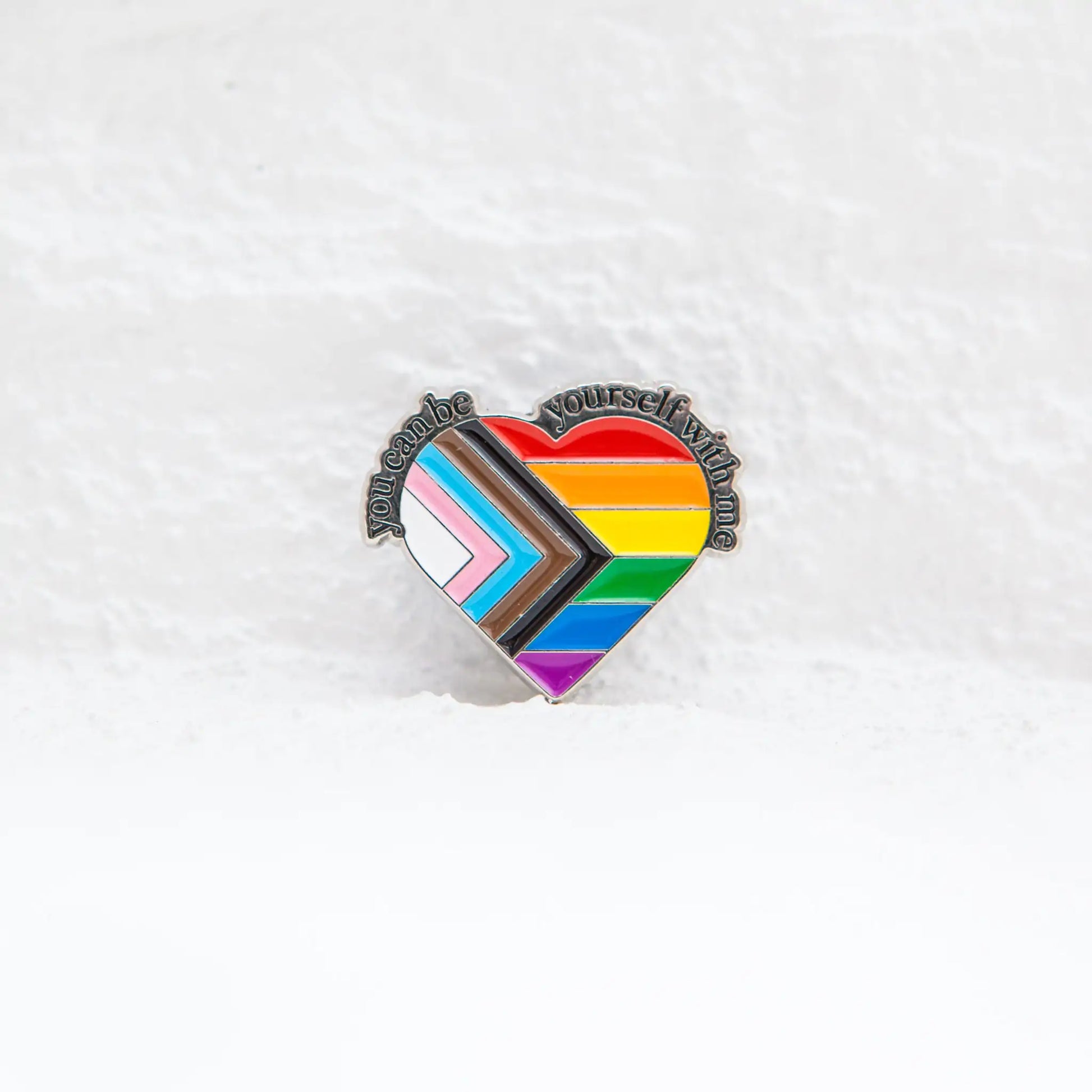 LGBTQIA Ally Brooch Badge Pin - Trendy Sassy Stylish