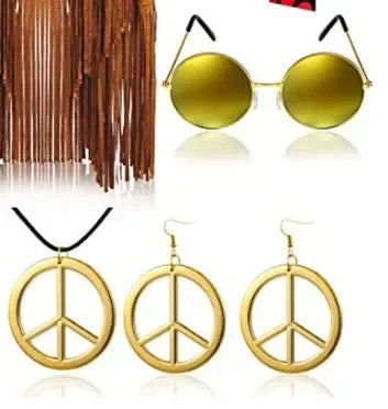 Hippie Disco 60s 70s Cosplay Costume for Women - Trendy Sassy Stylish