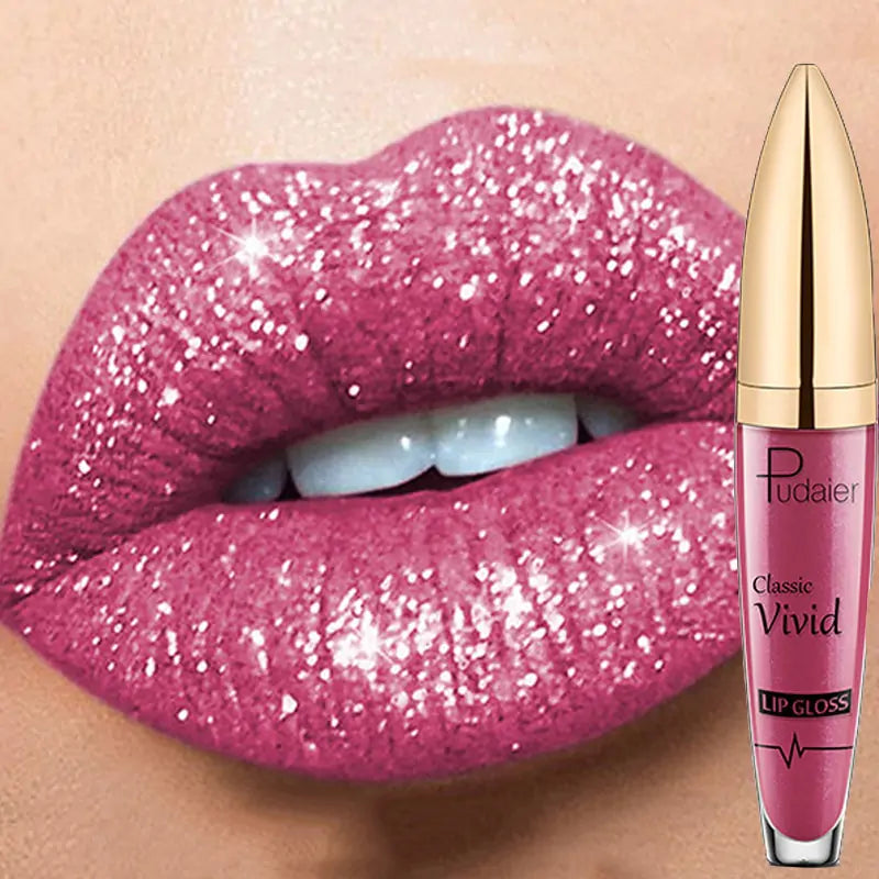 Long Lasting Shiny Lip Gloss - Trendy Sassy Stylish