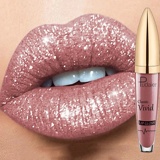 Long Lasting Shiny Lip Gloss - Trendy Sassy Stylish