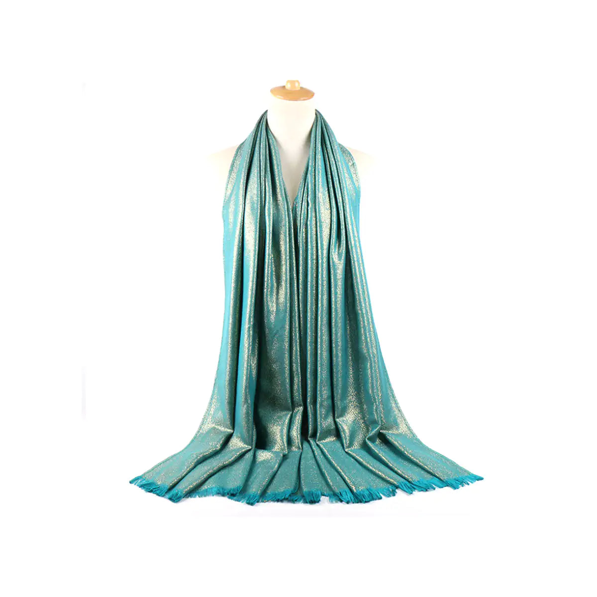 Shimmered Shawls Two-Toned Elegance