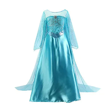 Disney Girls Princess Costume: Elsa, Anna, Jasmine, Rapunzel Dress for Kids - Trendy Sassy Stylish