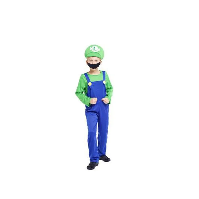 Super Mario Bros Cosplay Costume Set - Trendy Sassy Stylish