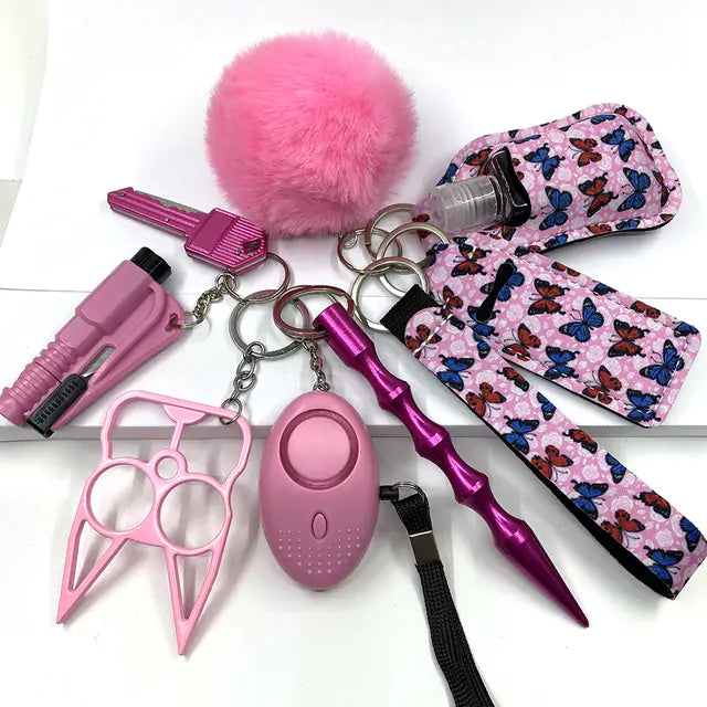 Defense Keychain - Trendy Sassy Stylish