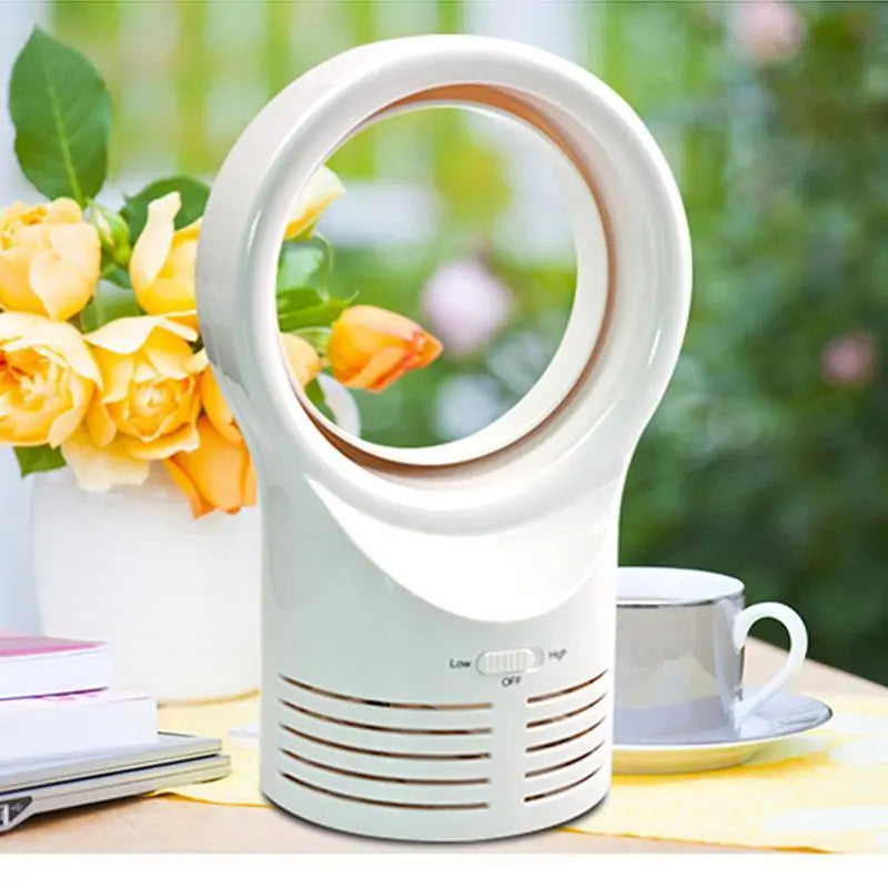 Portable Bladeless Fan For Quiet Efficient Cooling - Trendy Sassy Stylish