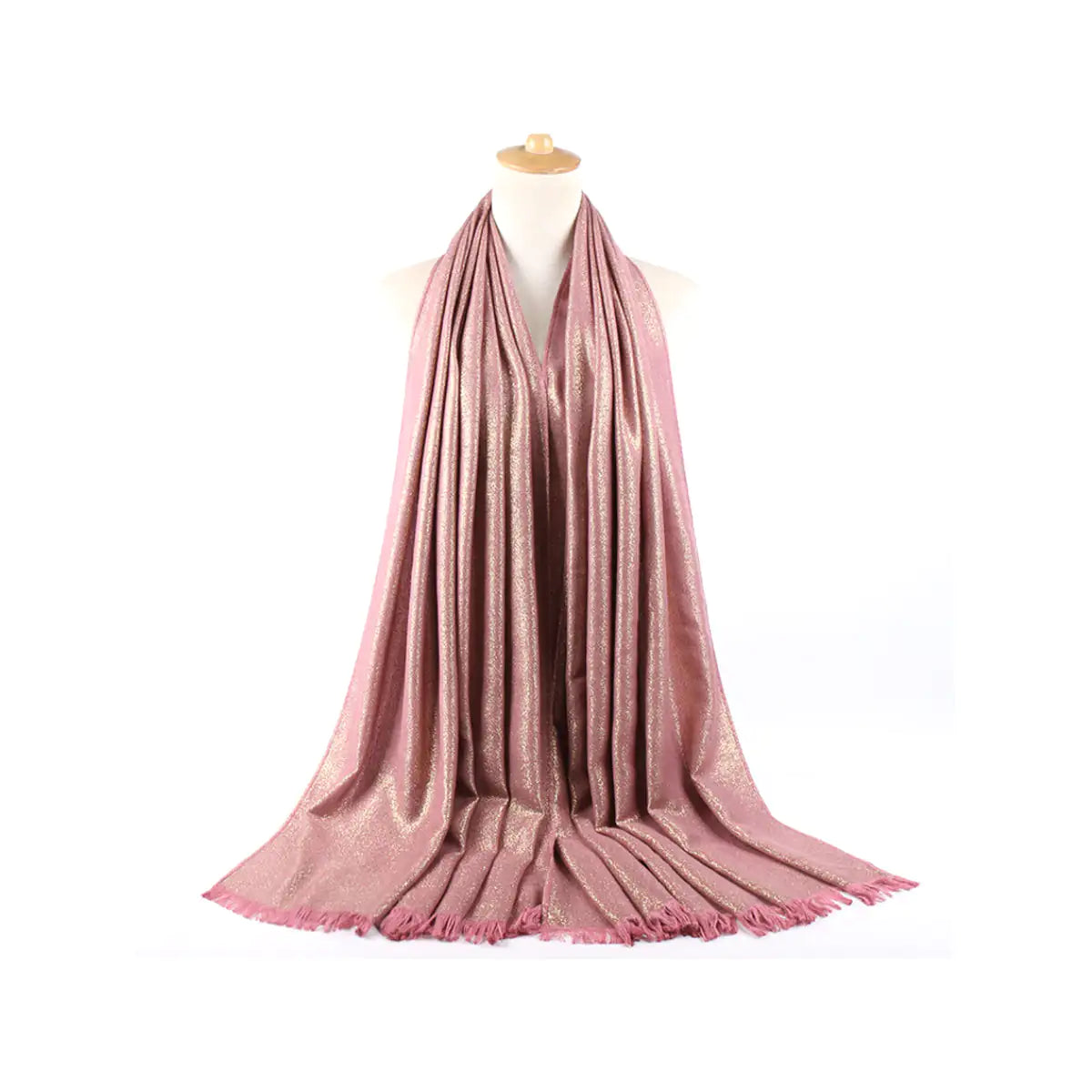 Shimmered Shawls Two-Toned Elegance