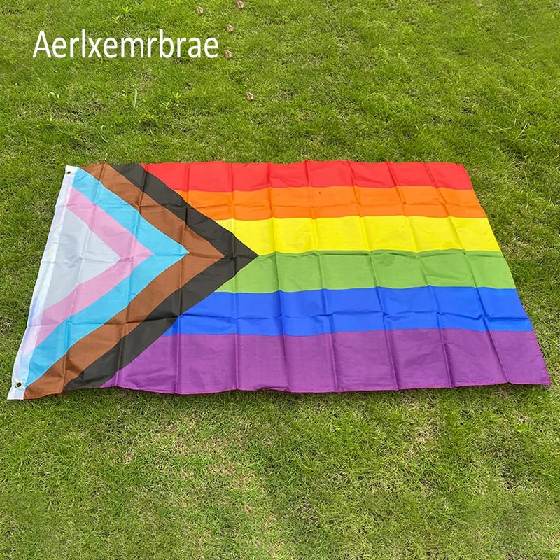 Rainbow Flag Banner - Trendy Sassy Stylish