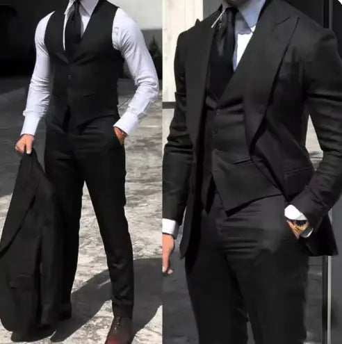 3pcs Men Suit - Trendy Sassy Stylish